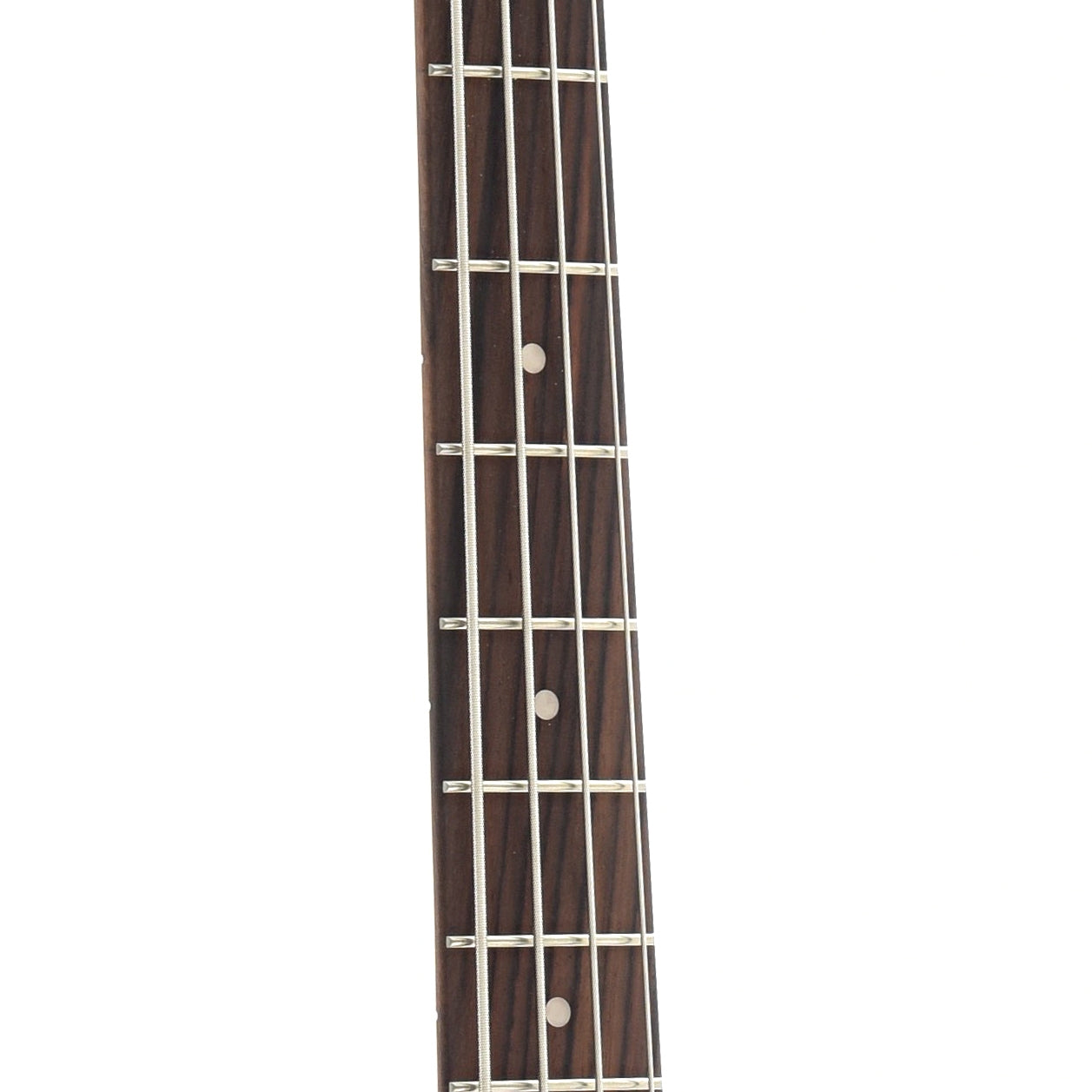 Fretboard of Squier Affinity Precision Bass PJ