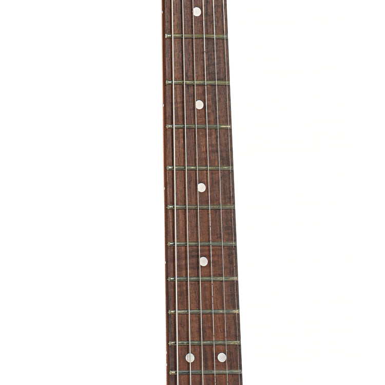 Fretboard of Squier Contemporary Active Jazzmaster HH, Shell Pink Pearl
