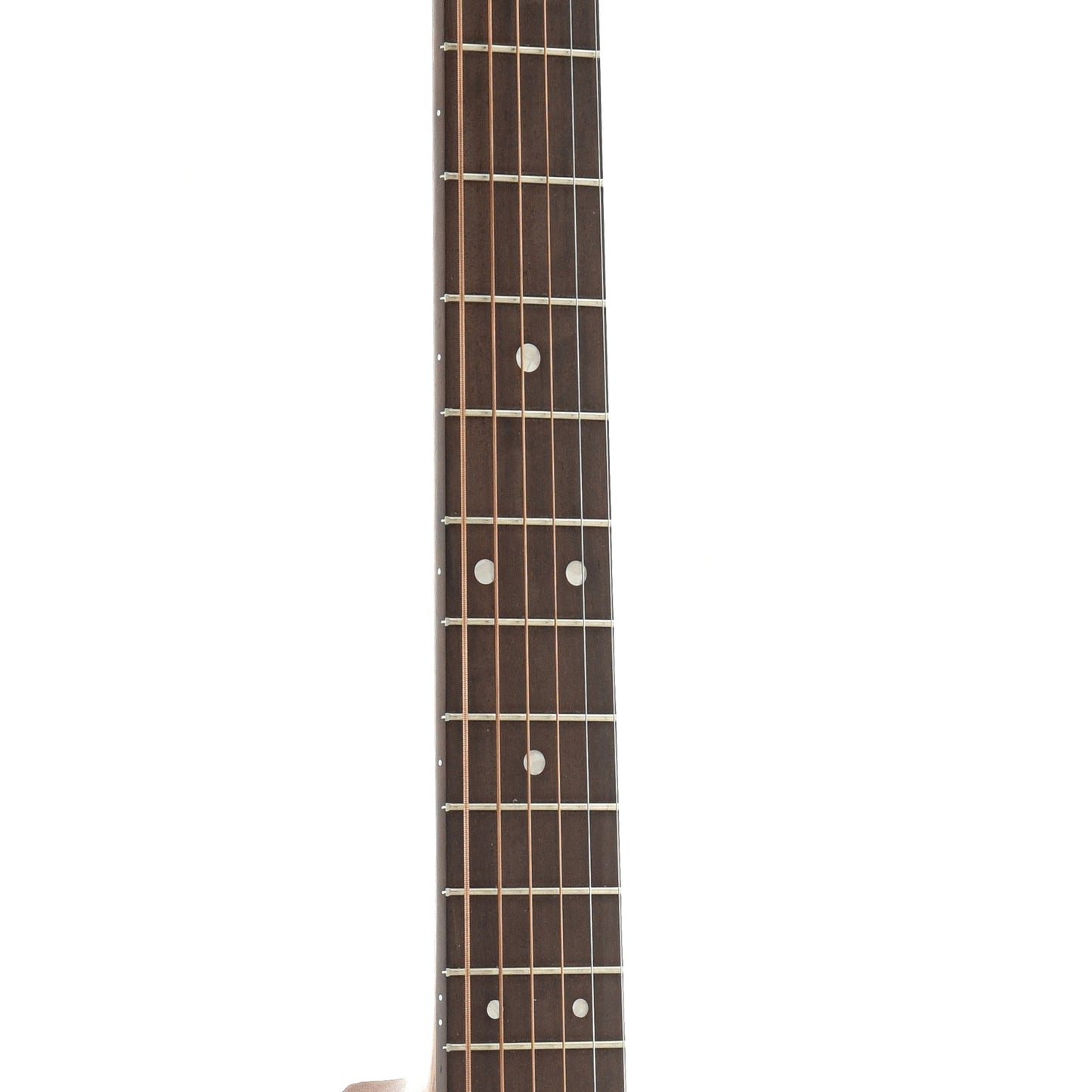 fretboard of Martin D-X2E Guitar