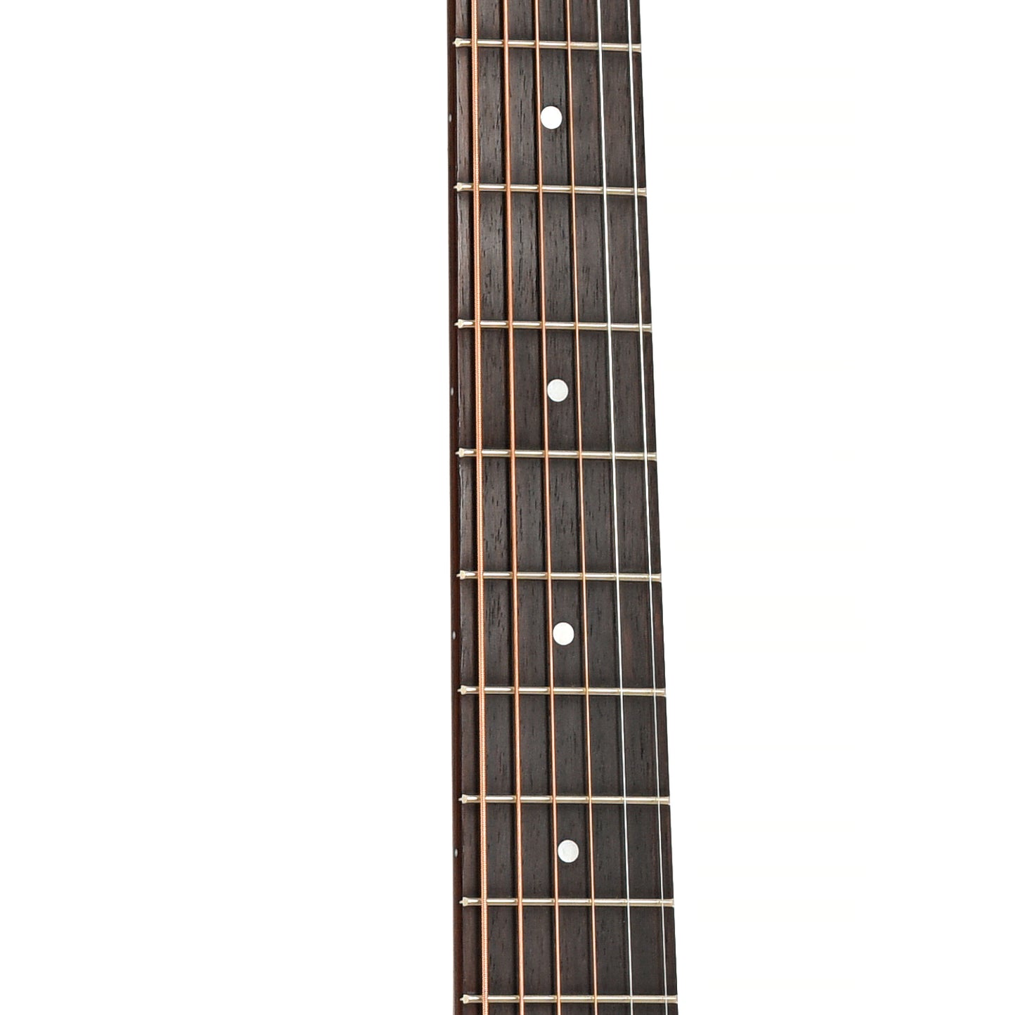 Fretboard of Guild USA D-40E Acoustic 