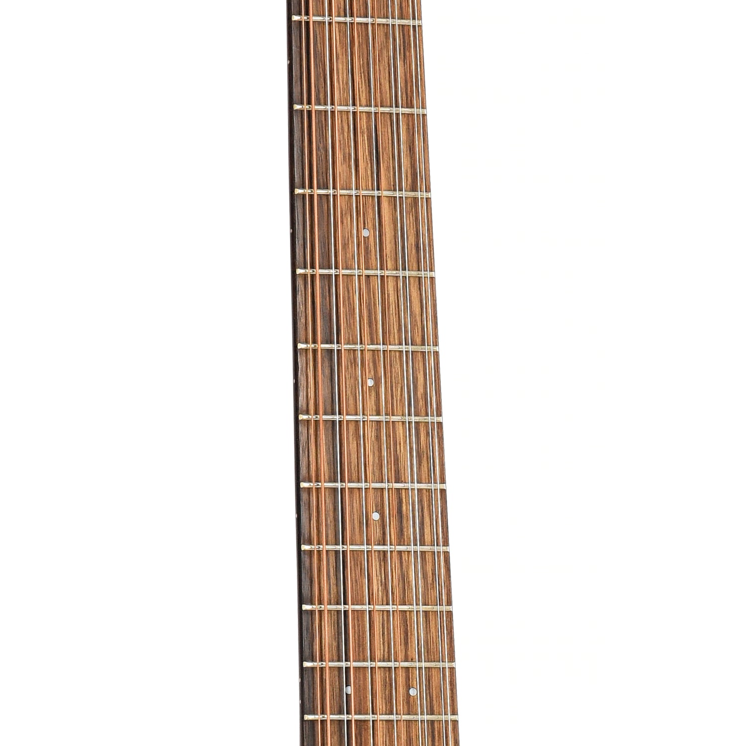 Fretboard of Breedlove Eco Collection Discovery S Concert Edgeburst 12 String
