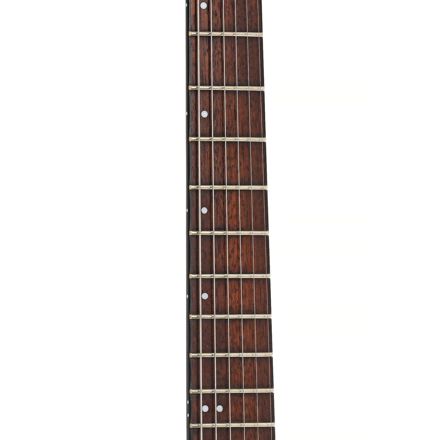 Fretboard of ESP LTD M-201HT Electric Guitar, Black Satin