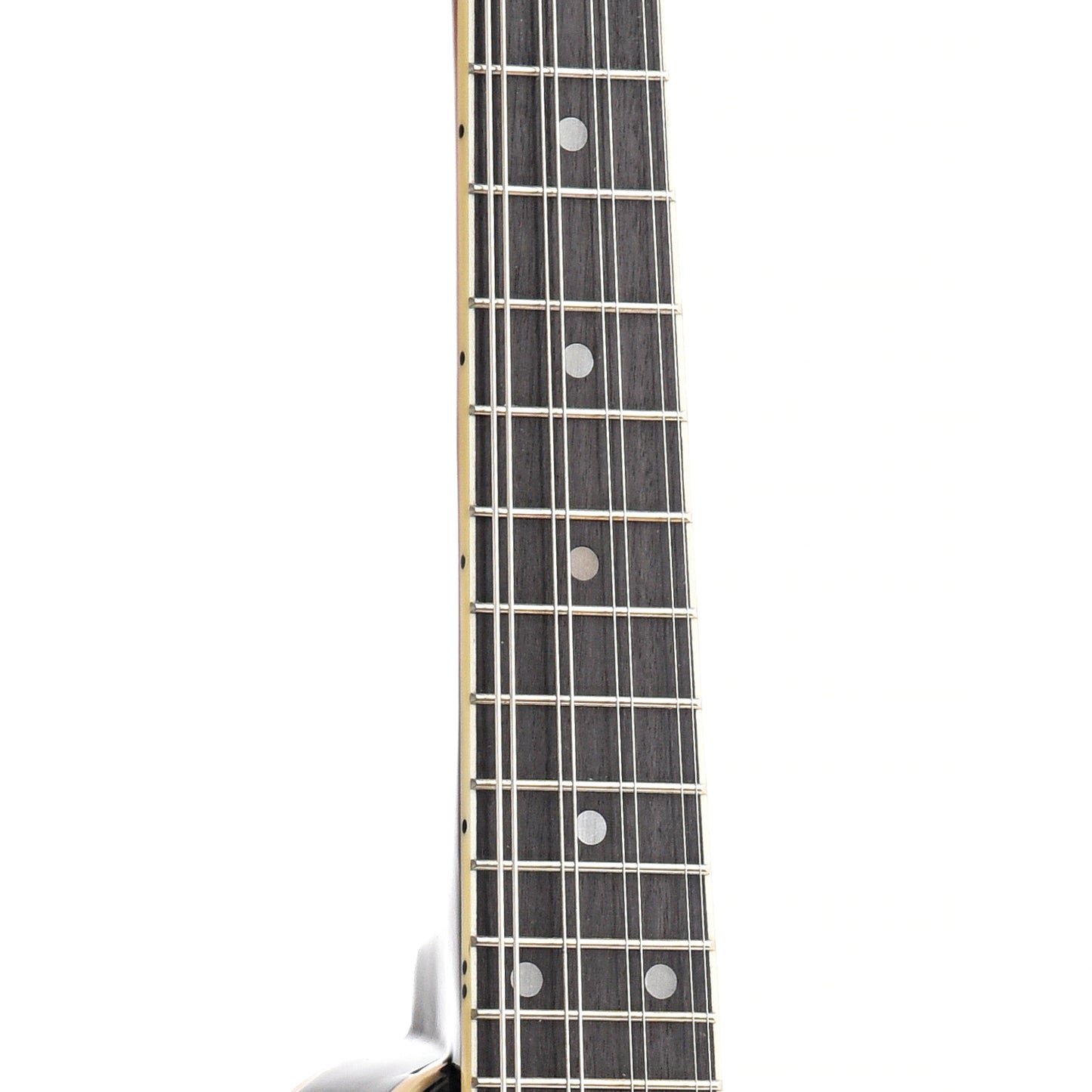 Fretboard of Ibanez M510 A-Style Mandolin, Brown Sunburst