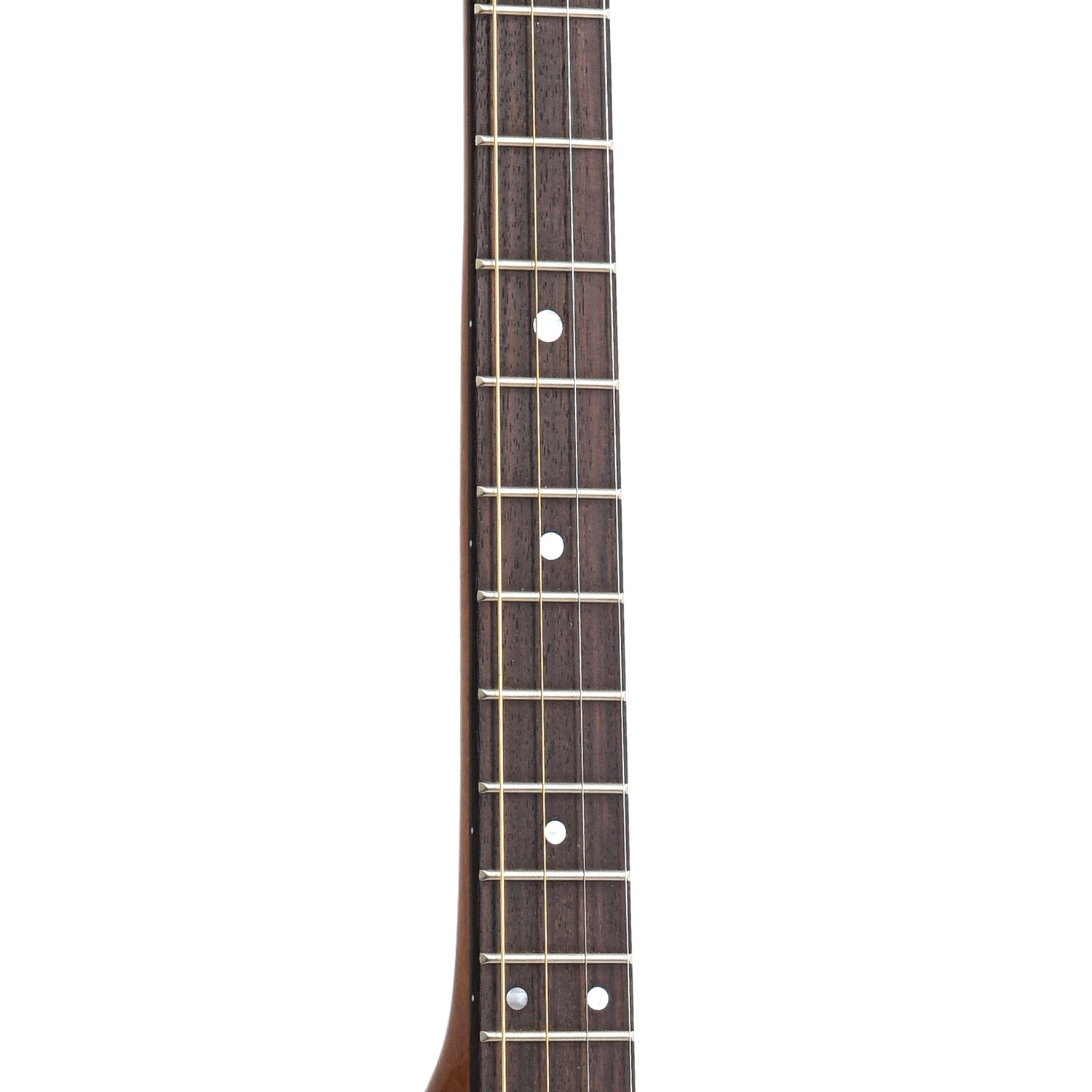 Fretboard of Blueridge Contemporary Series BR-40TCE Tenor Cutaway Acoustic / Electric Guitar