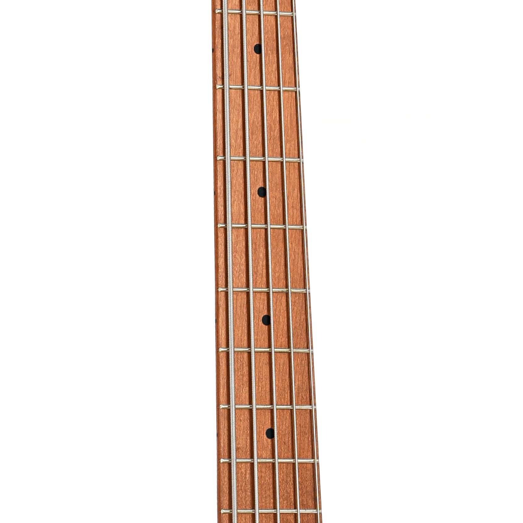 Fretboard of Squier Contemporary Active Jazz Bass HH V, Gunmetal Metallic