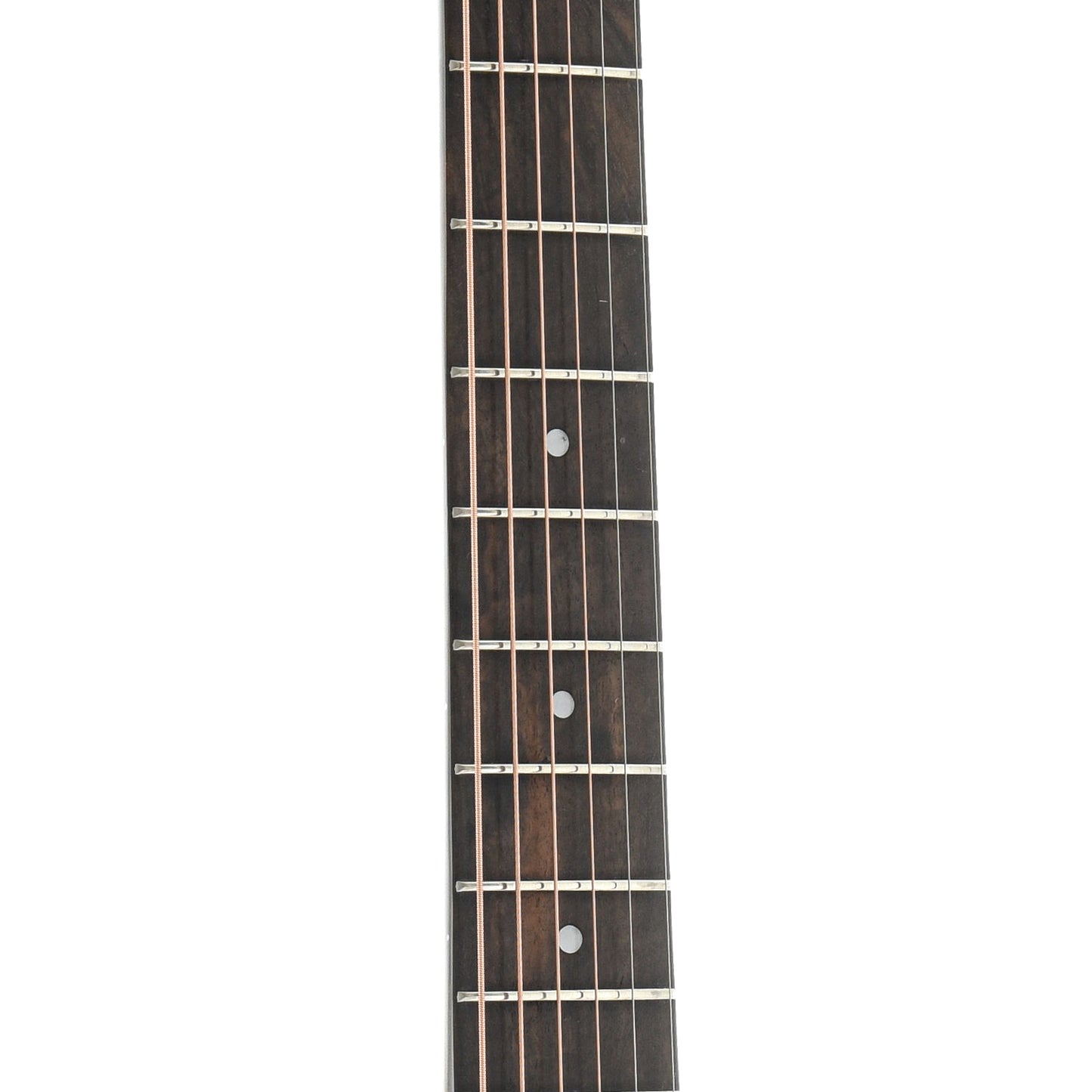 Fretboard of Regal RC-43 "Triolian" Resonator Guitar