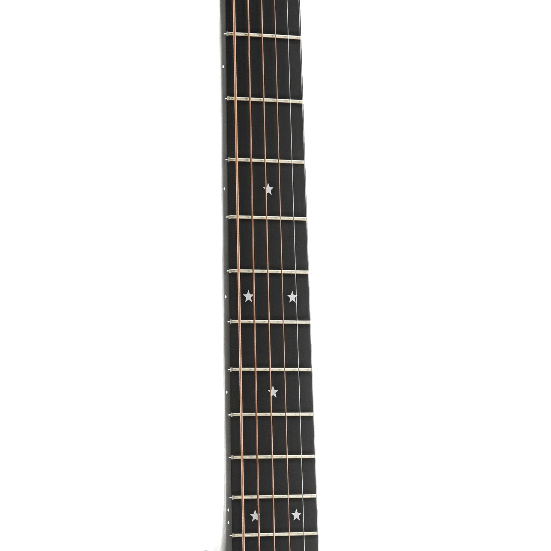 Fretboard of Martin DX Johnny Cash Guitar with Pickup 