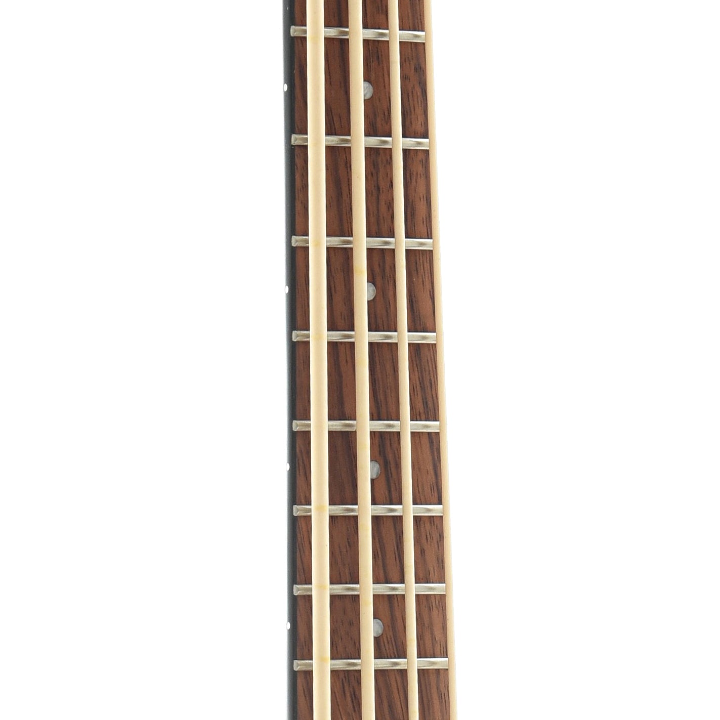fretboard of Gold Tone ME-Bass Solid Body Micro Bass 