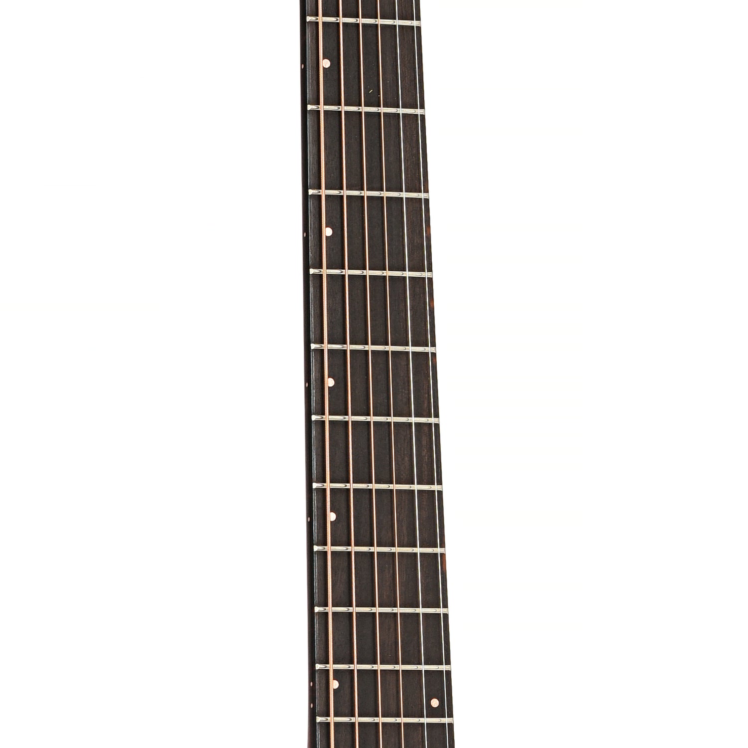 Fretboard of Breedlove Limited Edition Pursuit Exotic S Concert Pinot Burst CE Myrtlewood
