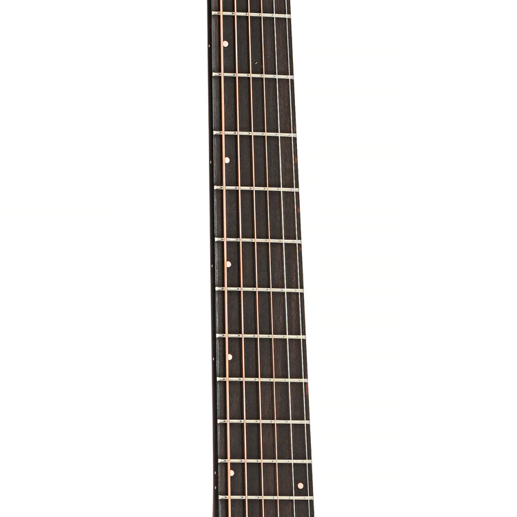 Fretboard of Breedlove Limited Edition Pursuit Exotic S Concert Pinot Burst CE Myrtlewood