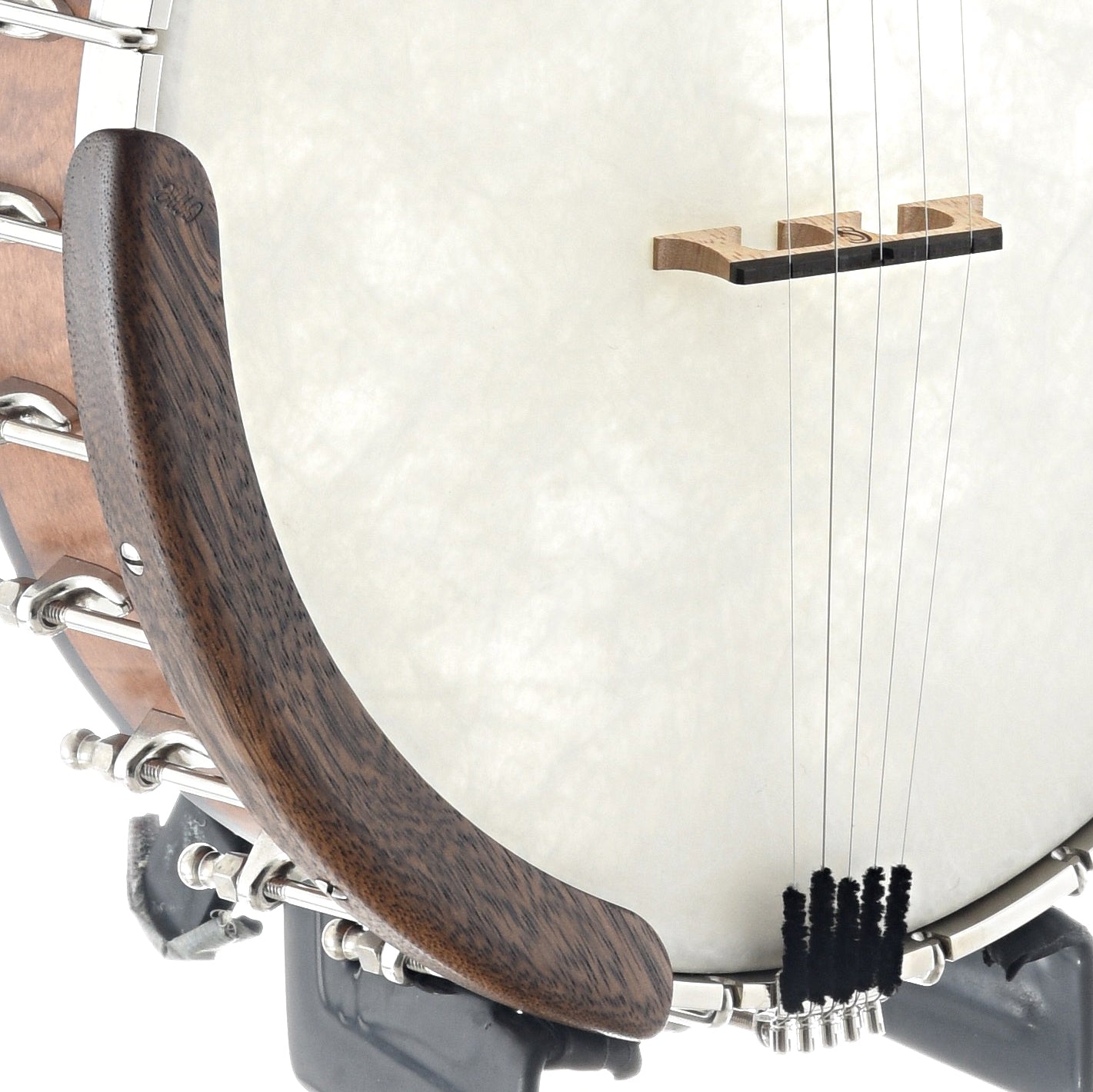 Image 4 of Ome Jubilee 12" Openback Banjo & Case, Mahogany Neck - SKU# JUB-MAH : Product Type Open Back Banjos : Elderly Instruments