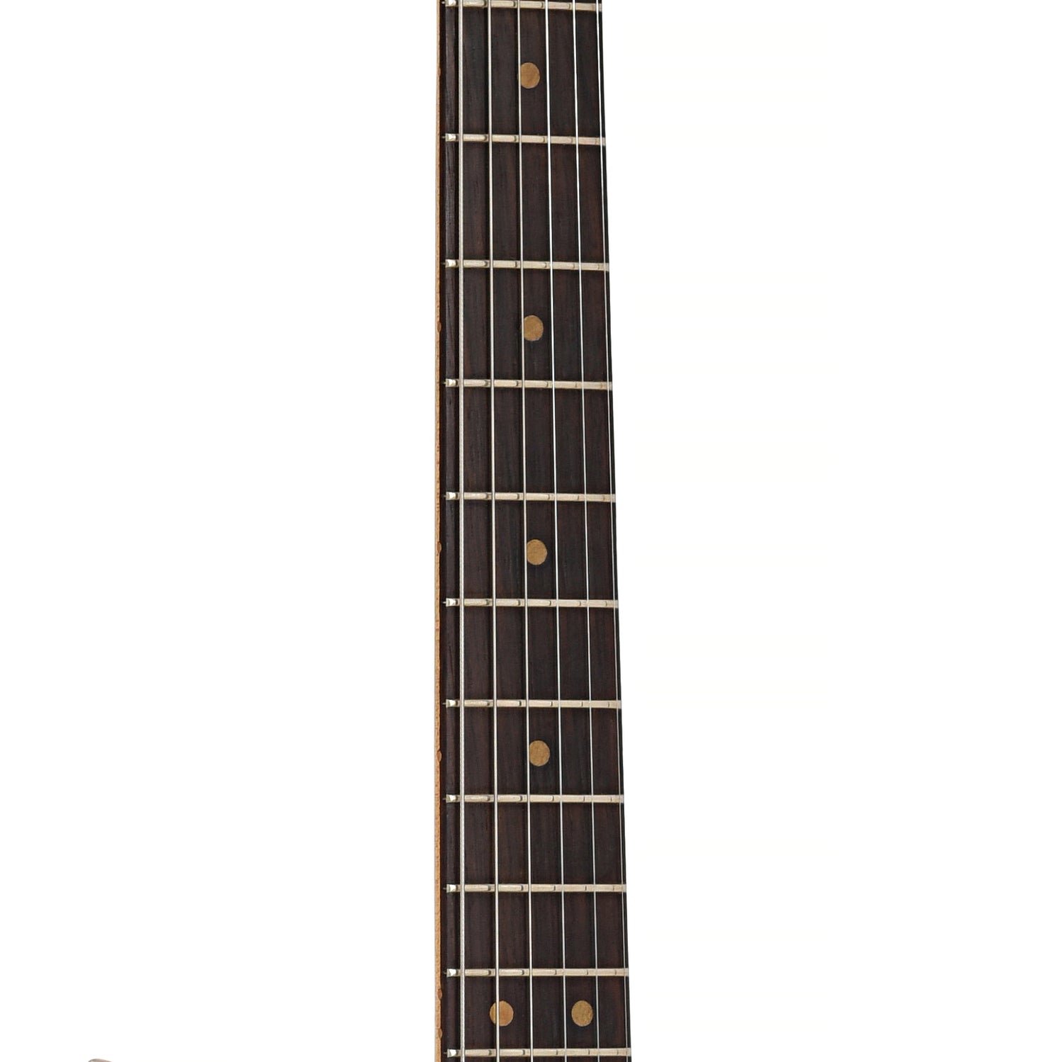 Fretboard of Fender Stratocaster Electric Guitar 
