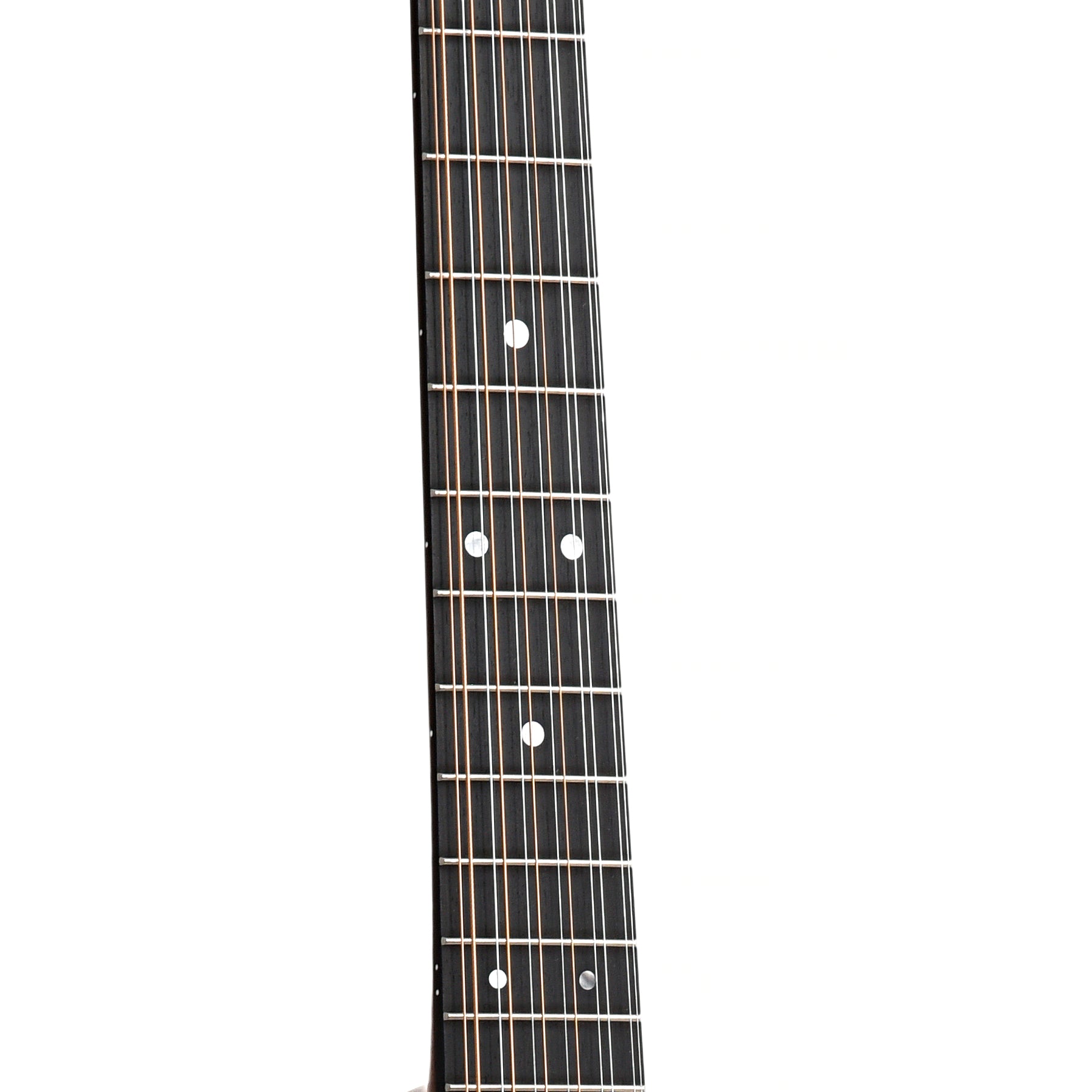 Fretboard of Martin Grand J-16E Thin-Body 12-String Guitar 