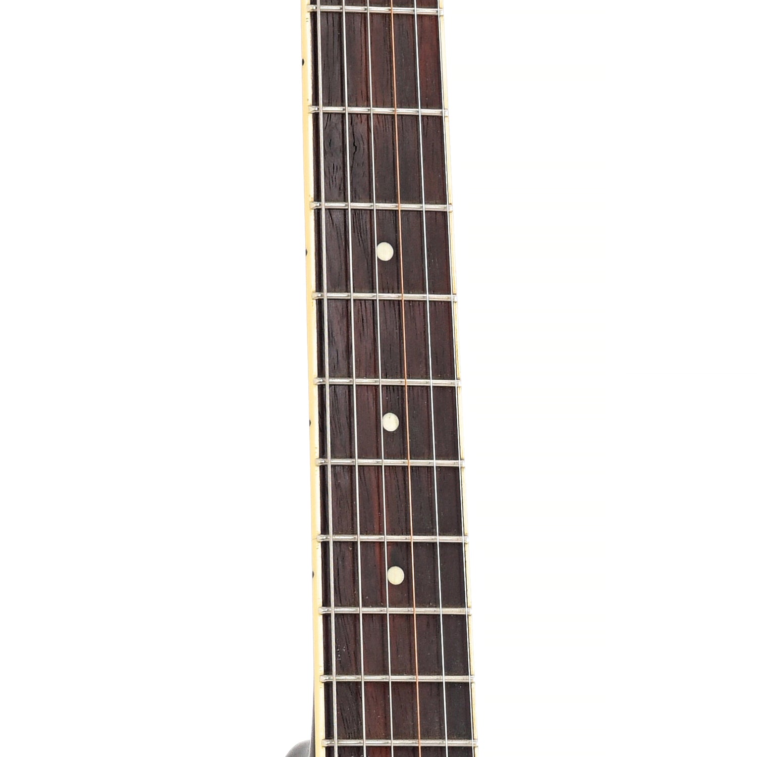 Fretboard of Gretsch G9240 "Alligator" Resonator Guitar