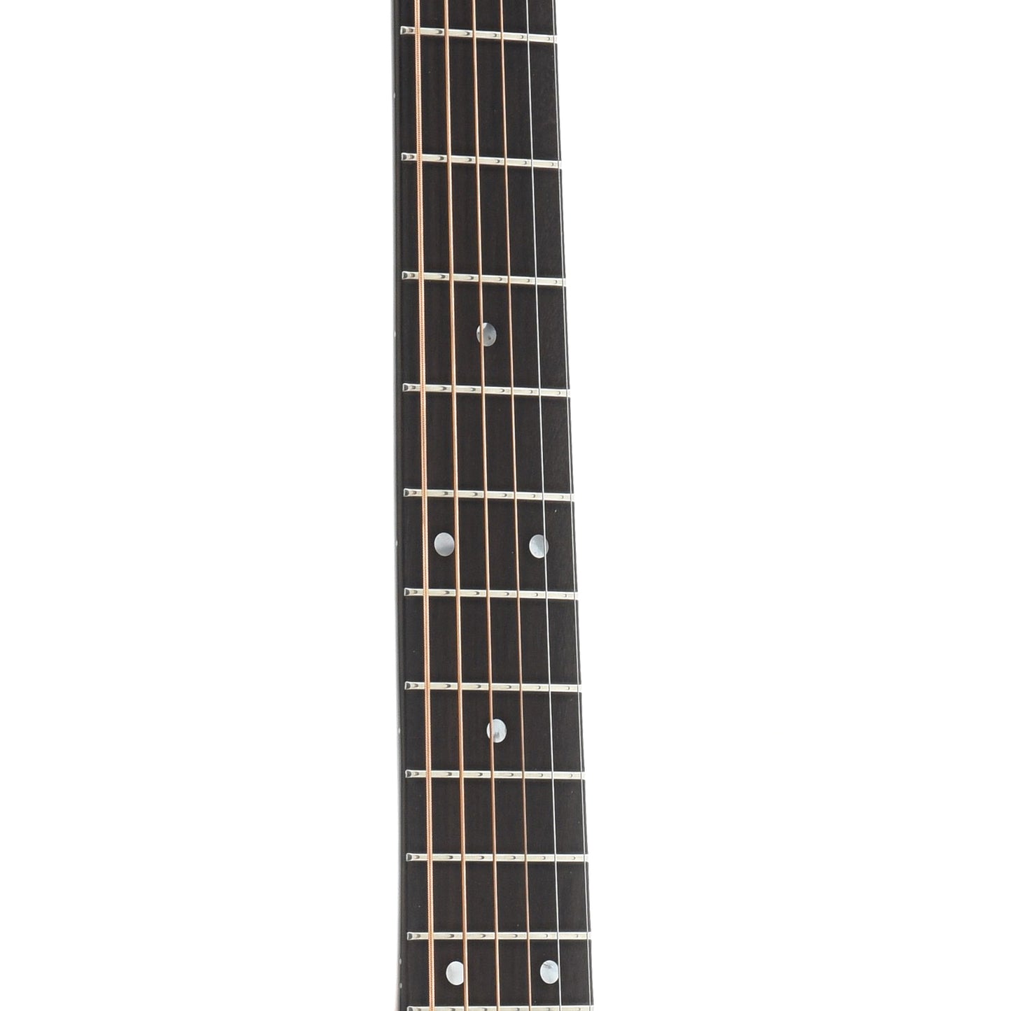 Fretboard of Recording King RO-328 000 Acoustic Guitar 