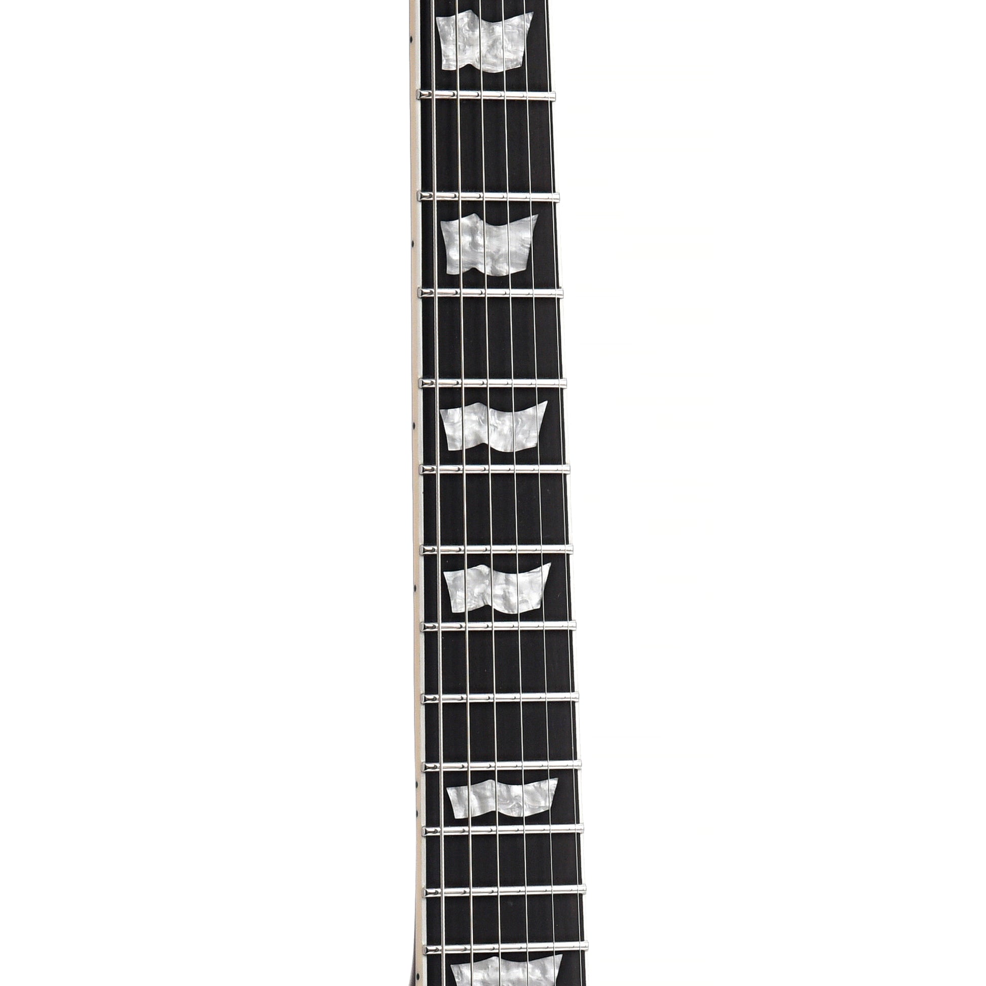 fretboard of ESP LTD EC-1000T CTM Full Thickness Electric Guitar, Tobacco Sunburst Satin