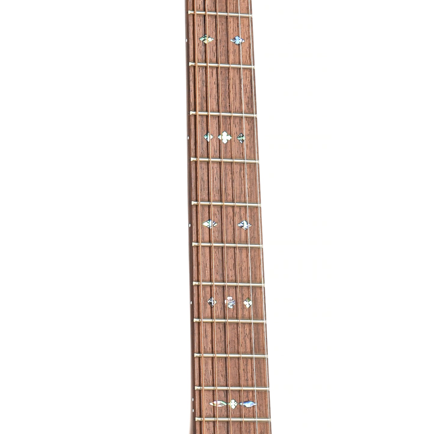 Fretboard of Blueridge Historic Series BR-160 Dreadnought Guitar 
