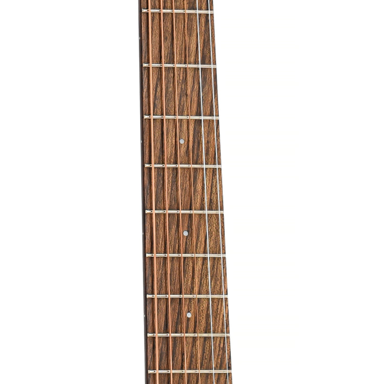 Fretboard of Breedlove Eco Collection Discovery S Concert European-African Mahogany