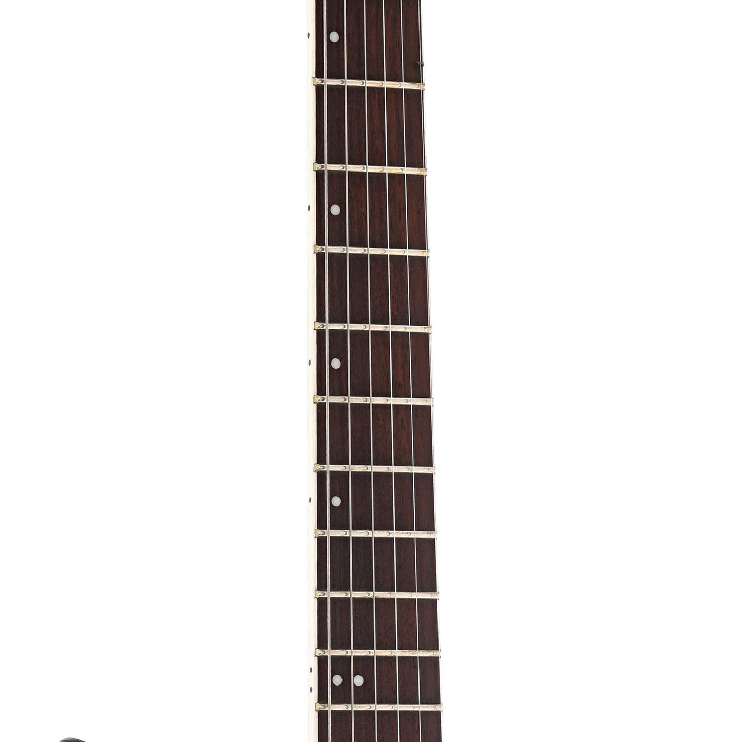 fretboard of ESP LTD M-200FM Electric Guitar, See Thru Red