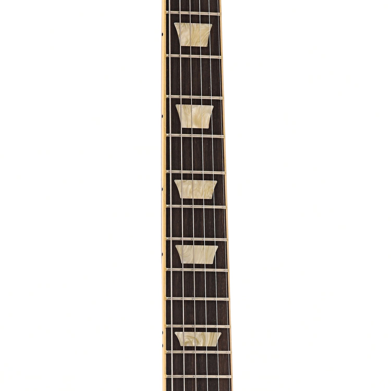 Fretboard of Gibson Les Paul Classic
