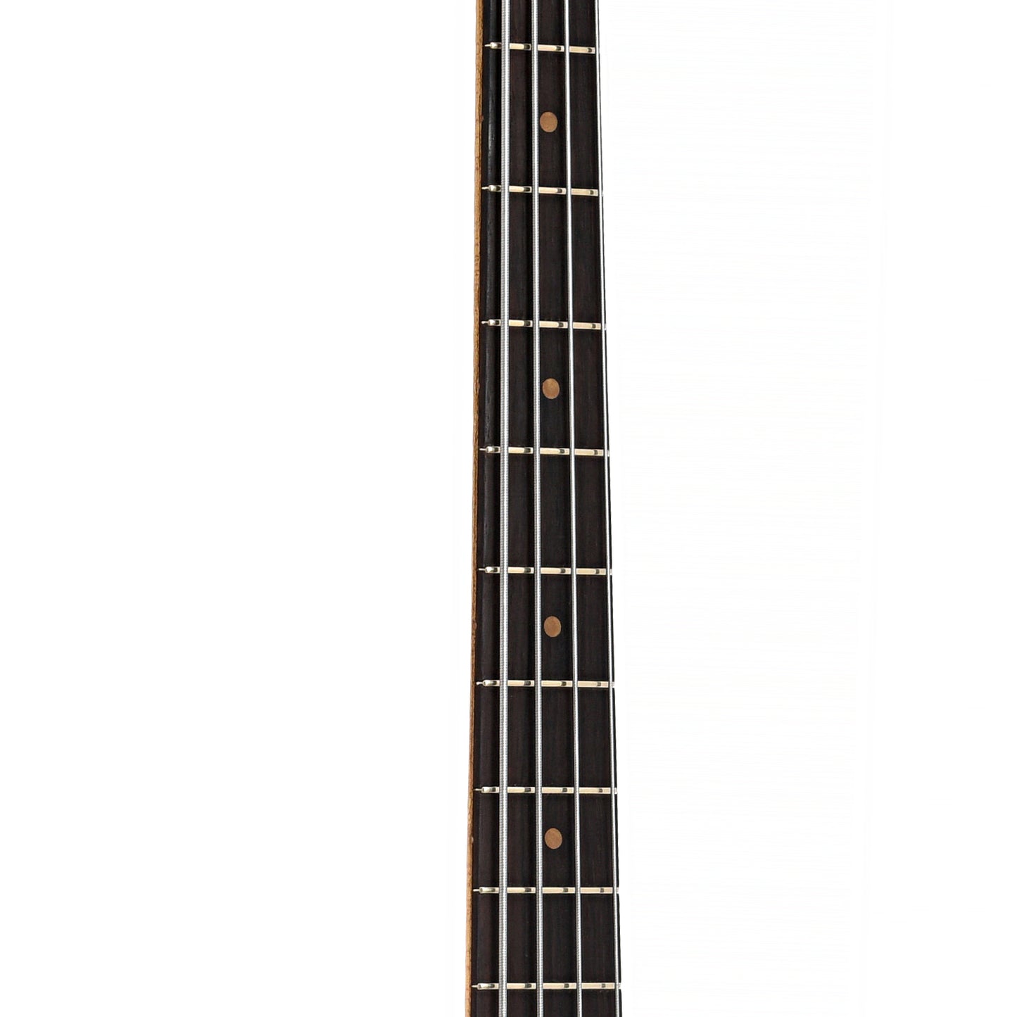 Fretboard of Fender Jazz Bass 