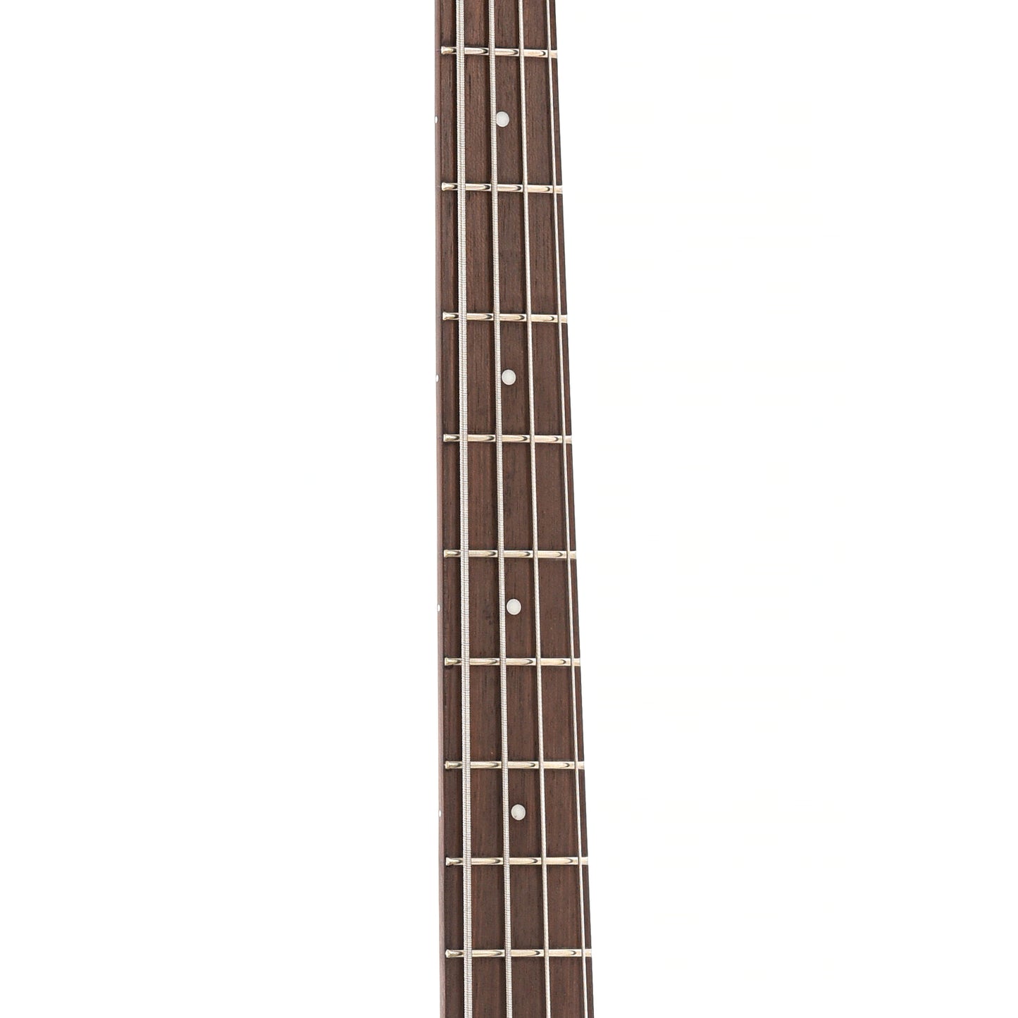 Fretboard of Ibanez SR300E Cerulean Aura Burst bass