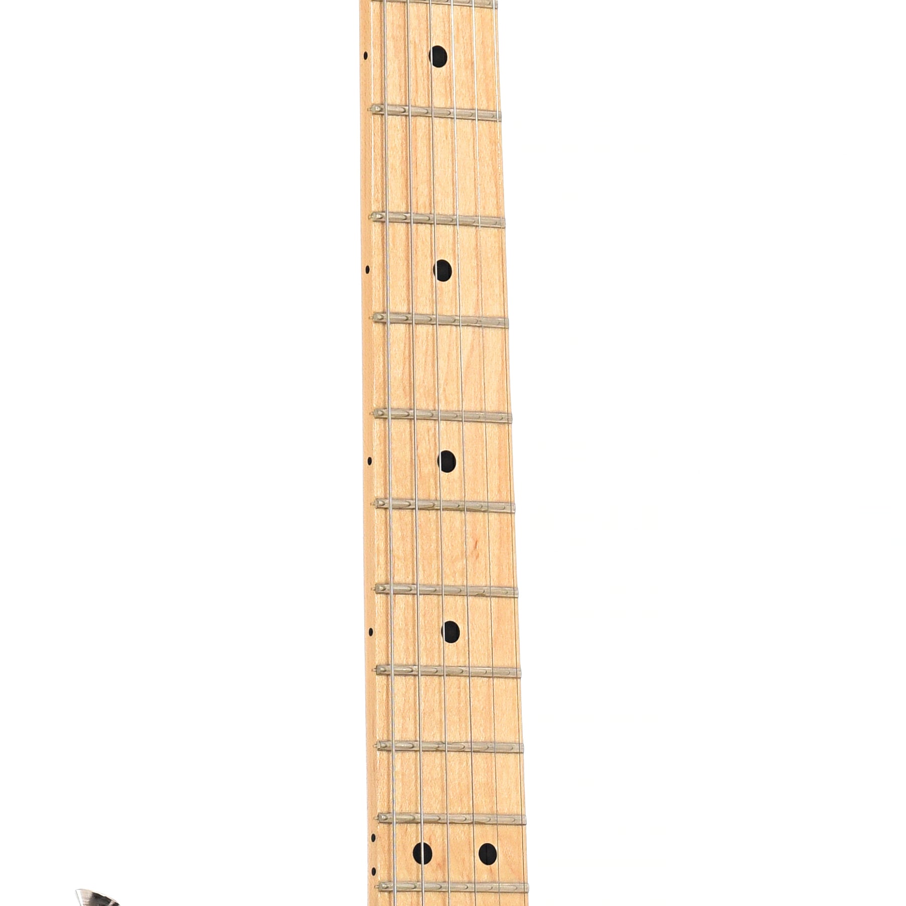 Fretboard of Fender Player Stratocaster, Black