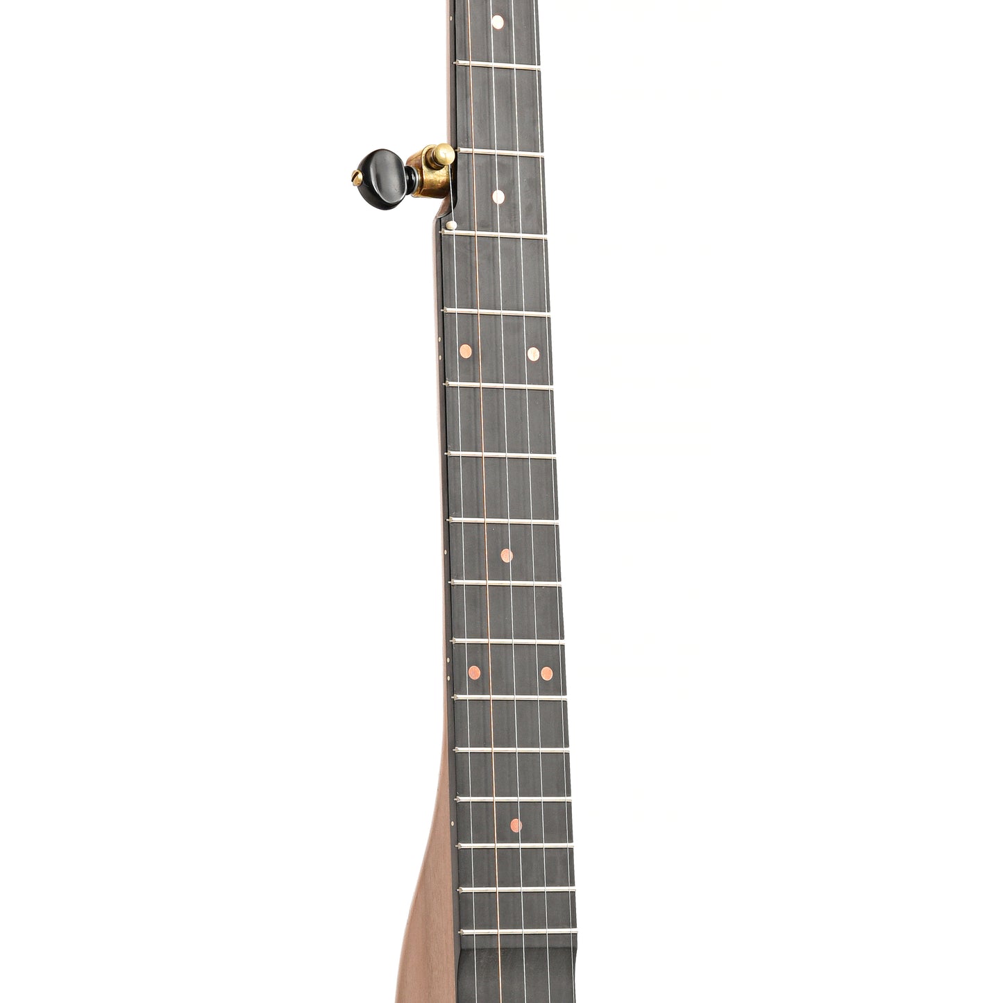 Image 6 of Pisgah 12" Cherry Rambler Dobson Special Copper Openback Banjo, Standard Scale - SKU# PRDSP-195605 : Product Type Open Back Banjos : Elderly Instruments
