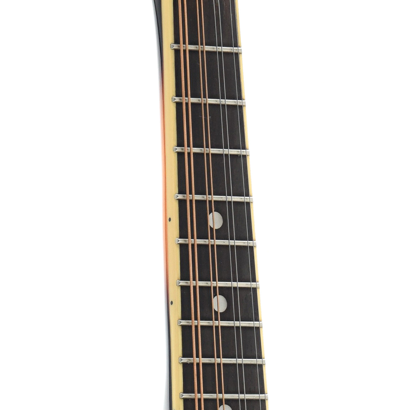fretboard of The Loar LM-520-VS Mandolin