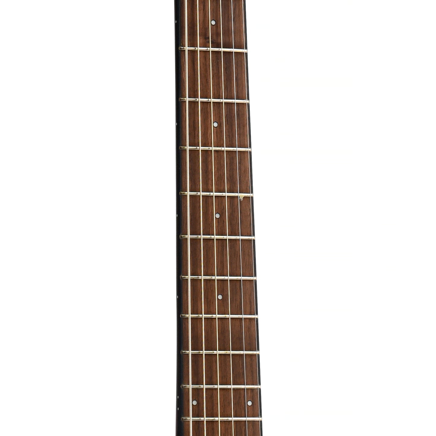 Fretboard of Fender CD-60 Dreadnought Acoustic Guitar