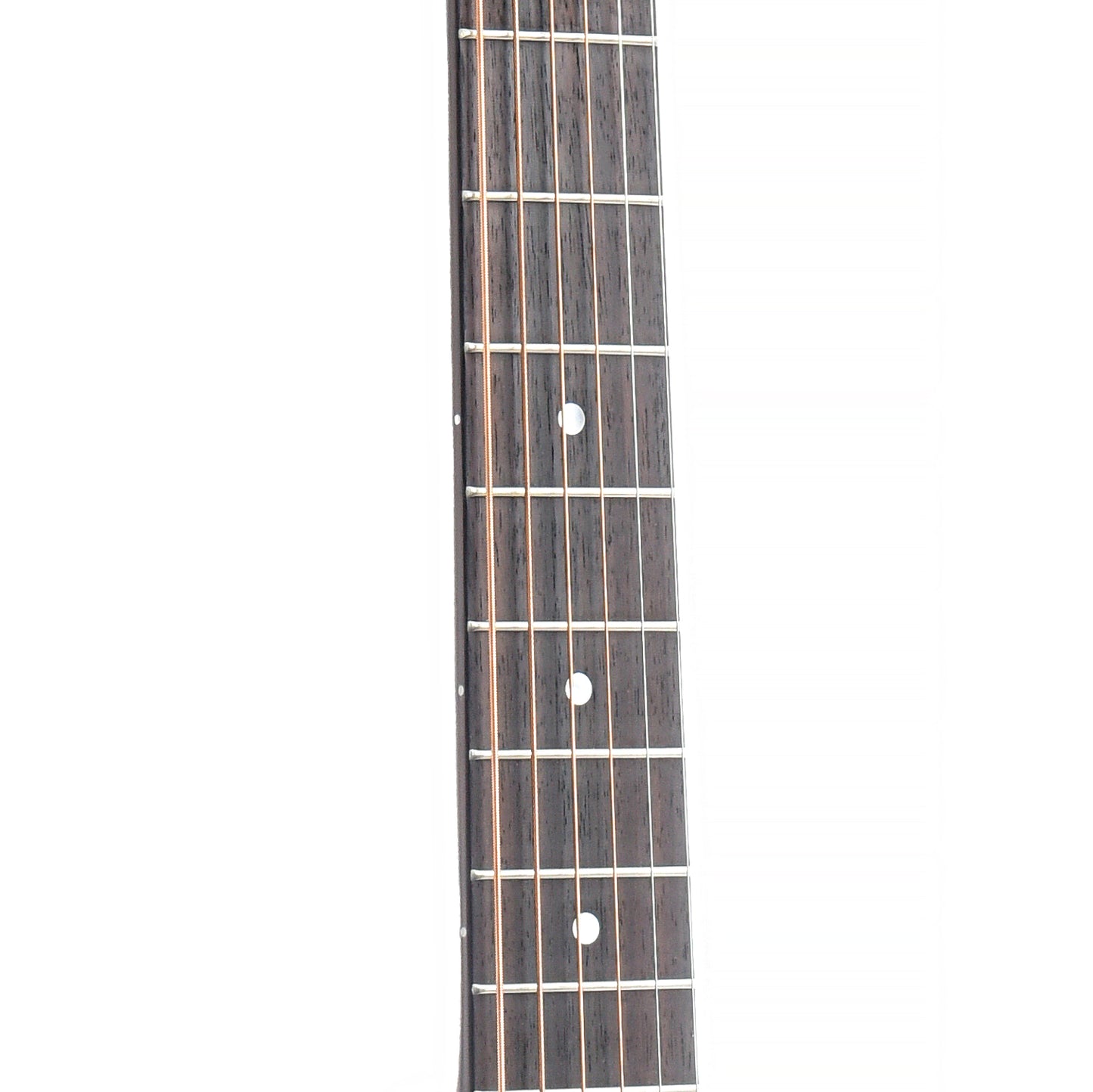 Fretboard of Recording King RM-993 Metal Body Parlor Resonator Guitar