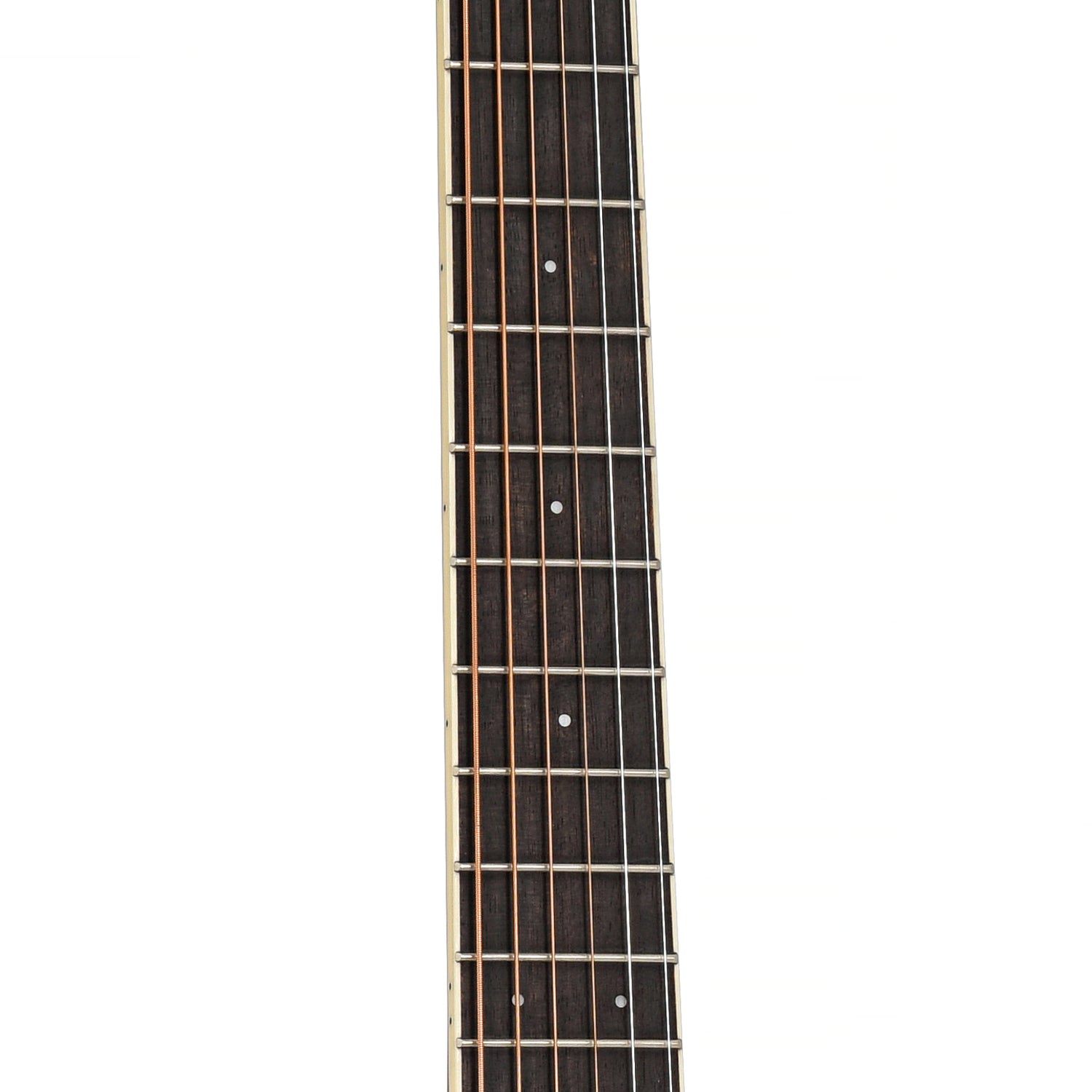 Fretboard of Breedlove Eco Collection Rainforest S Concert Night Sky CE African Mahogany