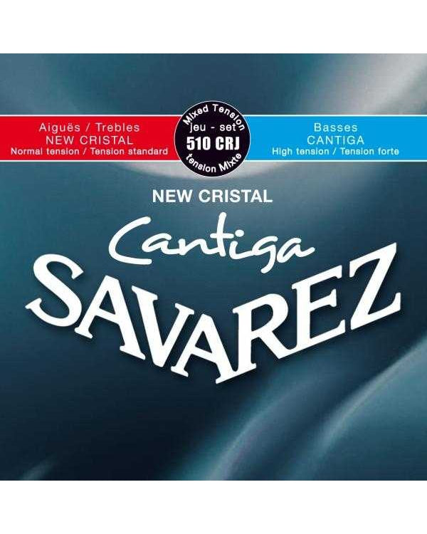 Image 1 of Savarez New Cristal Cantiga Classical Guitar Strings, Mixed Tension, Full Set - SKU# 510CRJ : Product Type Strings : Elderly Instruments