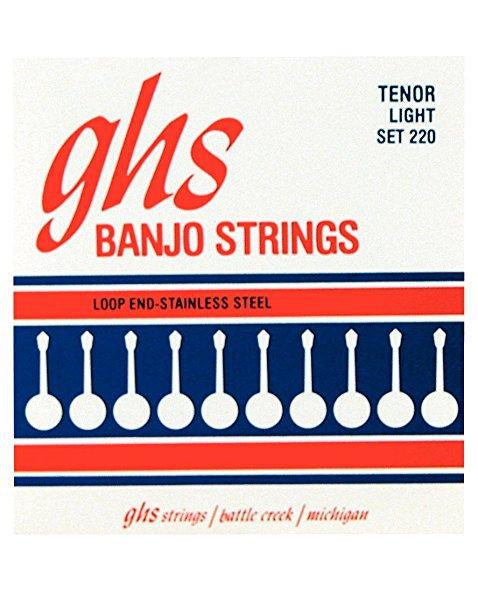 Image 1 of GHS 220 Stainless Steel Light Gauge 4-String Tenor Banjo Strings - SKU# PF220 : Product Type Strings : Elderly Instruments