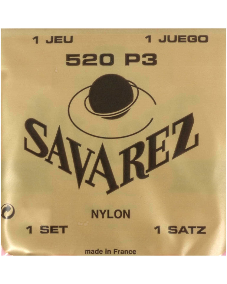 Image 1 of Savarez 520P3 Classical Guitar Strings, High Tension, Plastic Wound 3rd - SKU# 520P3 : Product Type Strings : Elderly Instruments