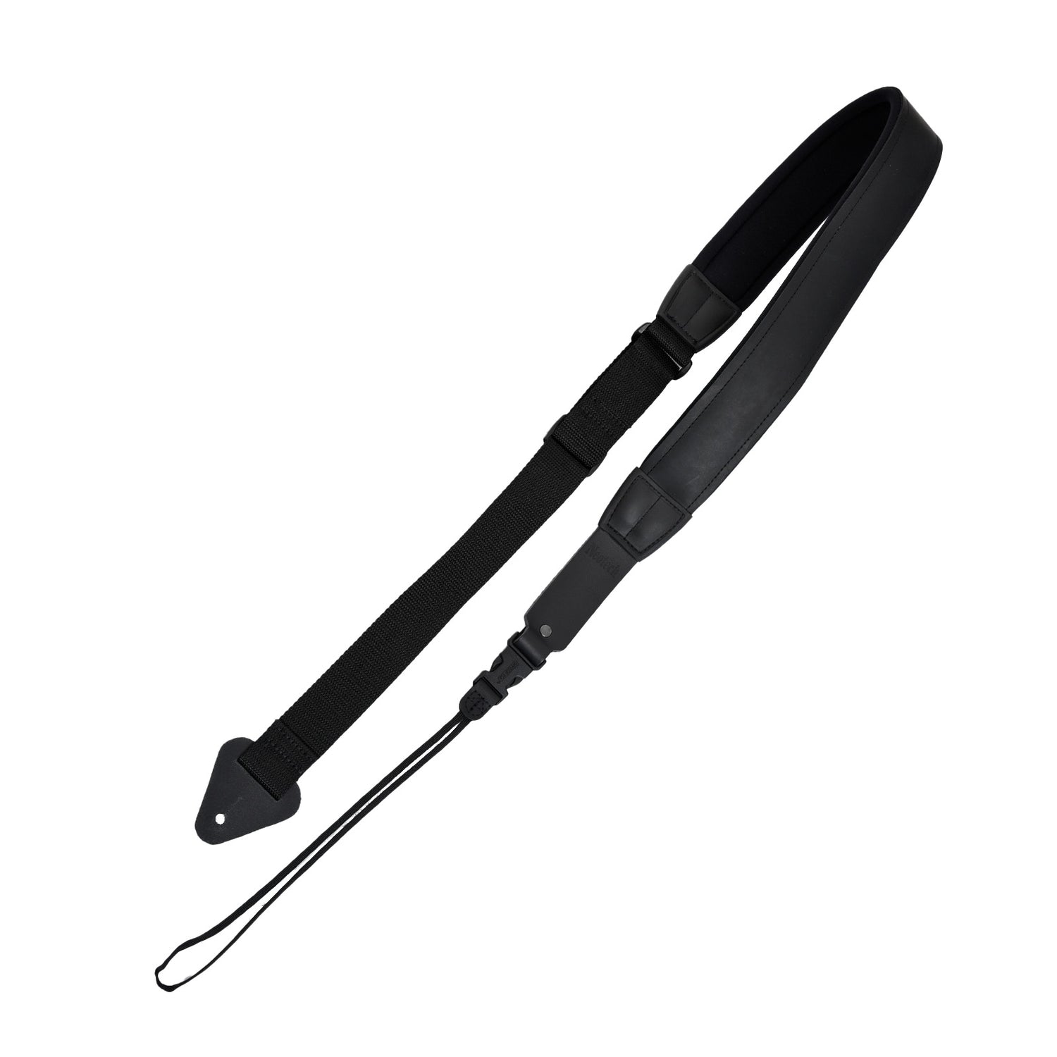 Image 1 of Neotech Slimline Leather Dobro Strap, Regular- SKU# SLDR-BLK : Product Type Accessories & Parts : Elderly Instruments