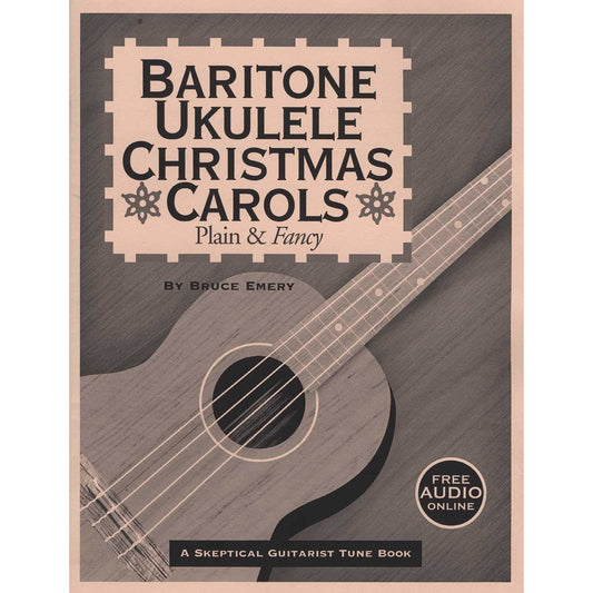 Image 1 of (750.1) BARITONE UKULELE CHRISTMAS CAROLS - PLAIN & FANCY - SKU# 578-24 : Product Type Media : Elderly Instruments