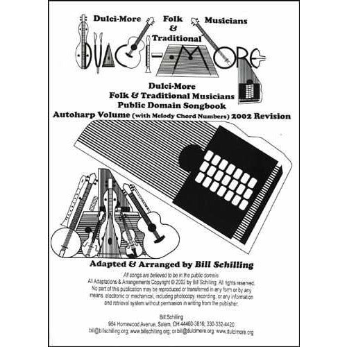 Image 1 of Dulci-More Folk & Traditional Musicians Public Domain Songbook: Autoharp Edition - SKU# 597-2 : Product Type Media : Elderly Instruments
