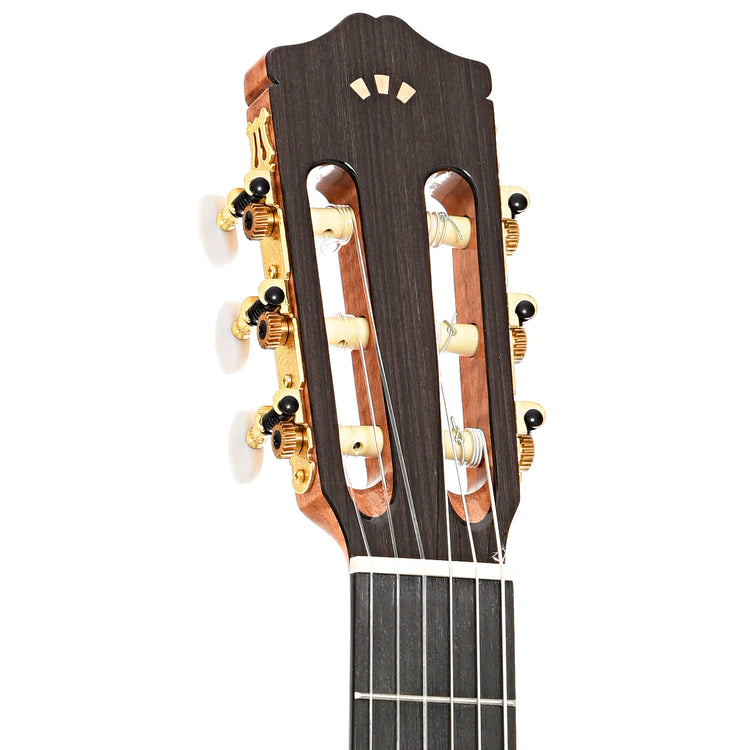 Front headstock of Cordoba C5 Left-Handed Classical 