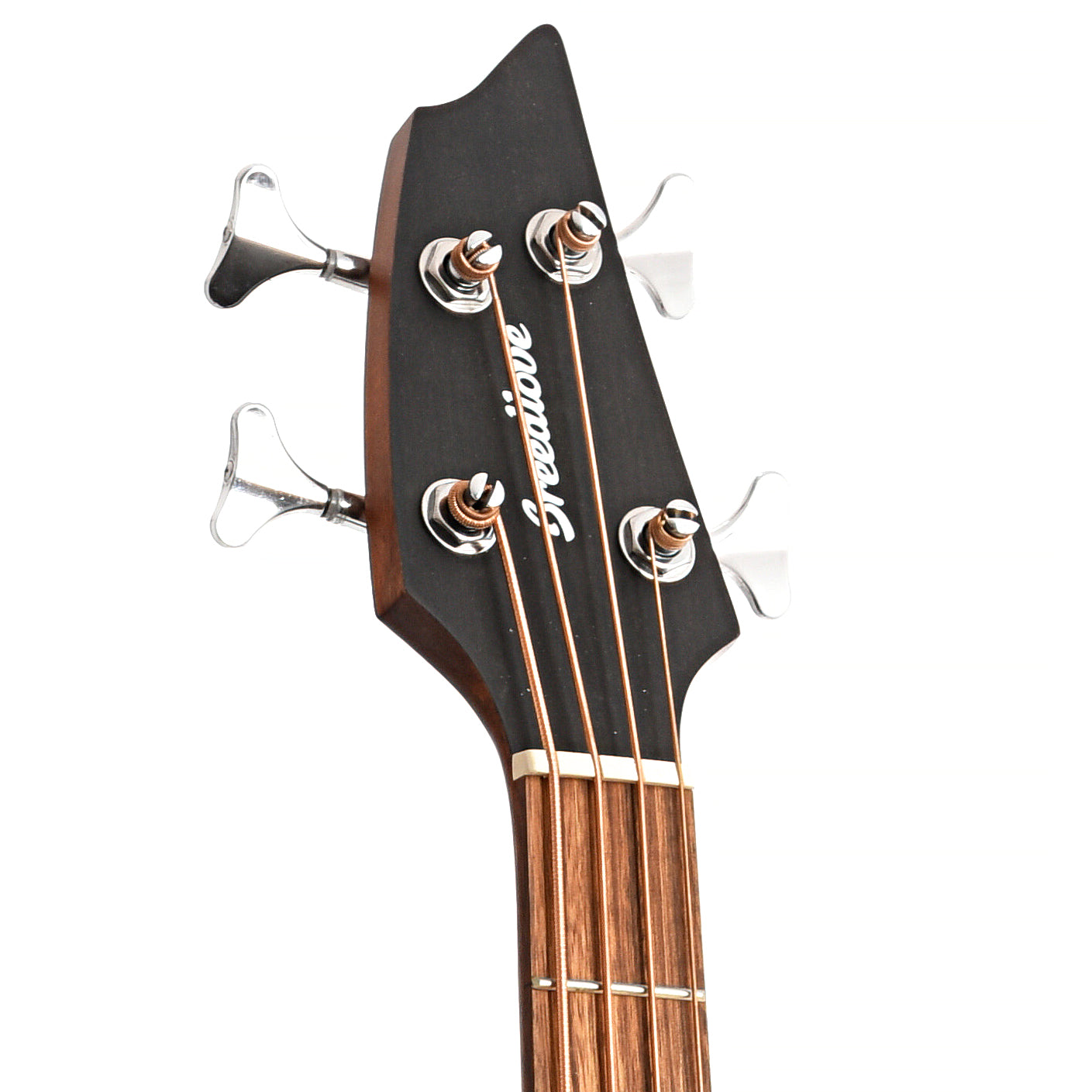 Image 7 of Breedlove Discovery S Concert Edgeburst Bass CE Sitka-African Mahogany Acoustic-Electric Bass Guitar - SKU# DSCN44BCESSAM : Product Type Flat-top Guitars : Elderly Instruments