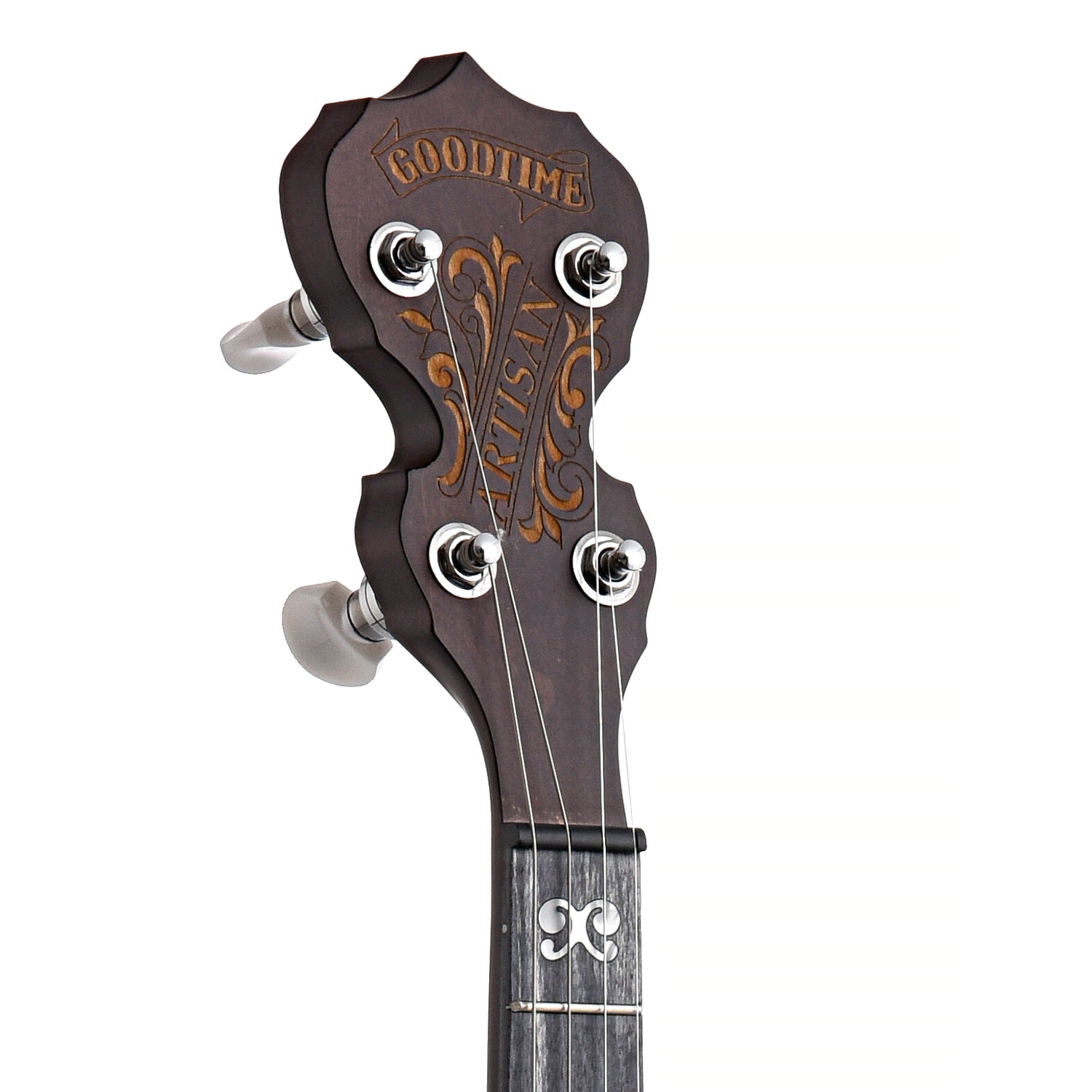 Image 6 of Deering Tenor Artisan Goodtime Banjo, 17-Fret Neck - SKU# T-AGOOD17 : Product Type Tenor & Plectrum Banjos : Elderly Instruments