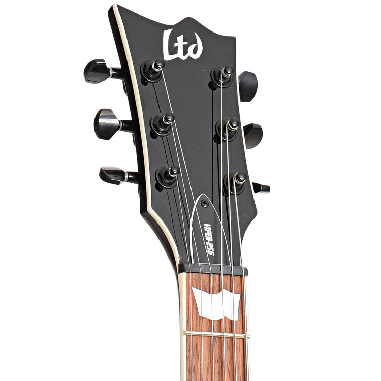 Image 7 of ESP LTD Viper-256 Quilted Maple Dark Brown Sunburst Electric Guitar, Left Handed - SKU# VIPER256L-QMDBSB : Product Type Solid Body Electric Guitars : Elderly Instruments