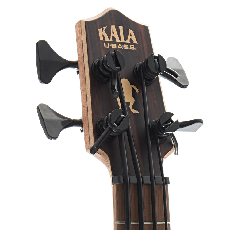 Image 6 of Kala U-Bass Striped Ebony Fretted Mini-Bass with Gigbag - SKU# UBEBY : Product Type Acoustic Bass Guitars : Elderly Instruments