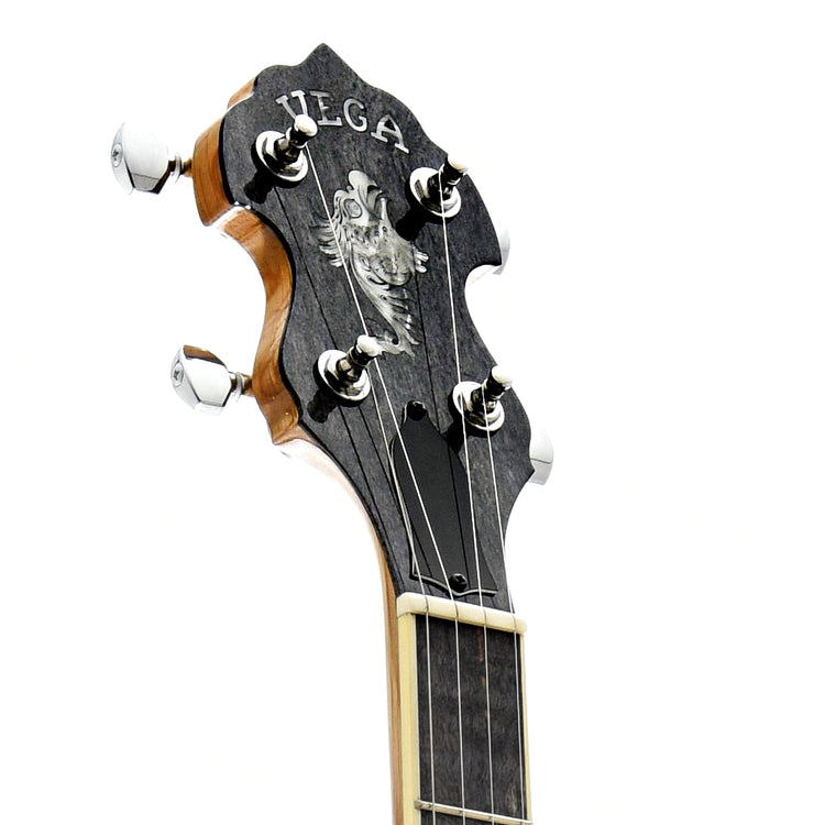 Image 6 of Vega White Oak Longneck, 12" Rim & Case by Deering - SKU# VEGAWOLN12 : Product Type Open Back Banjos : Elderly Instruments