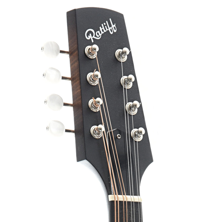 Front headstock of Ratliff "Country Boy" A-Mandolin