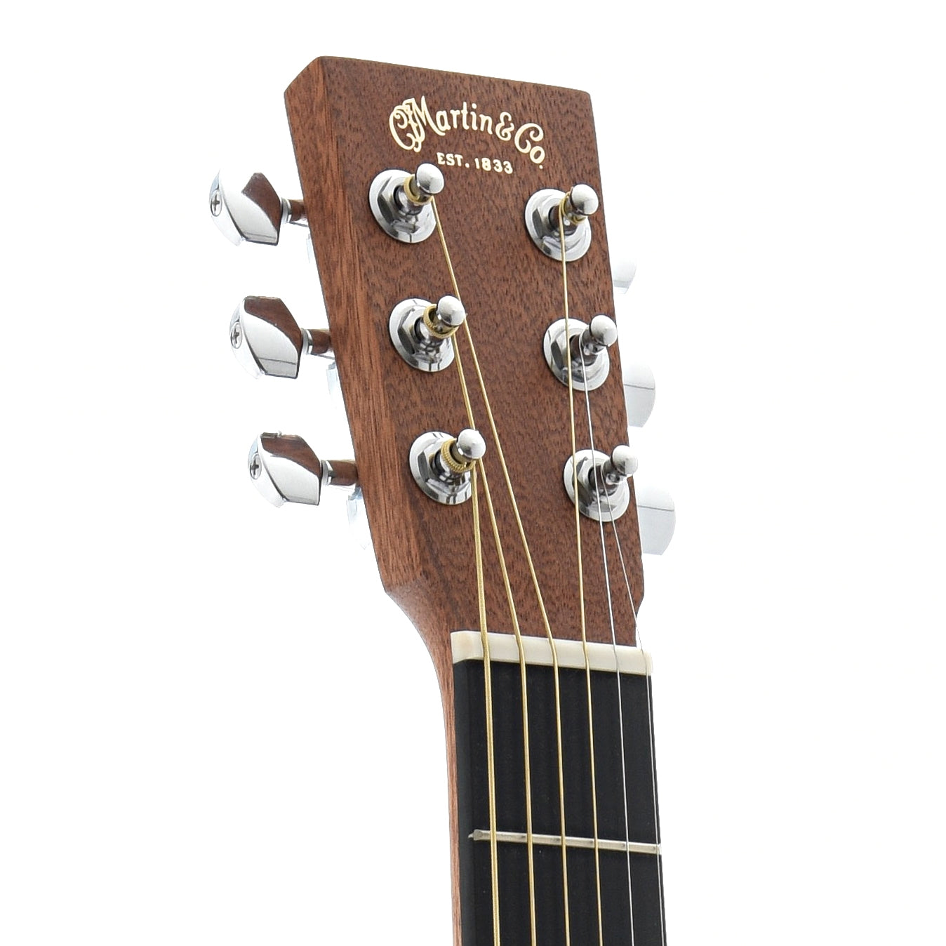 Front headstock of Martin Backpacker Steelstring Guitar