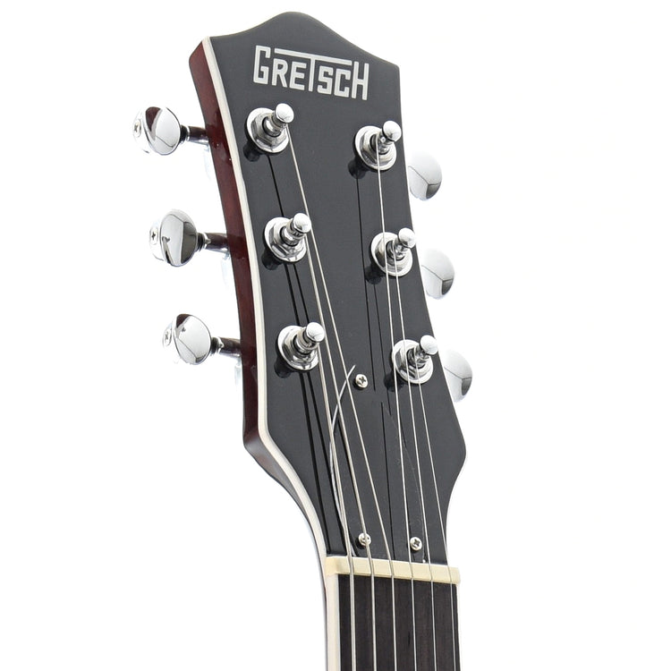 Front Headstock of Gretsch G5220 Electromatic Jet BT Single-Cut Electric Guitar
