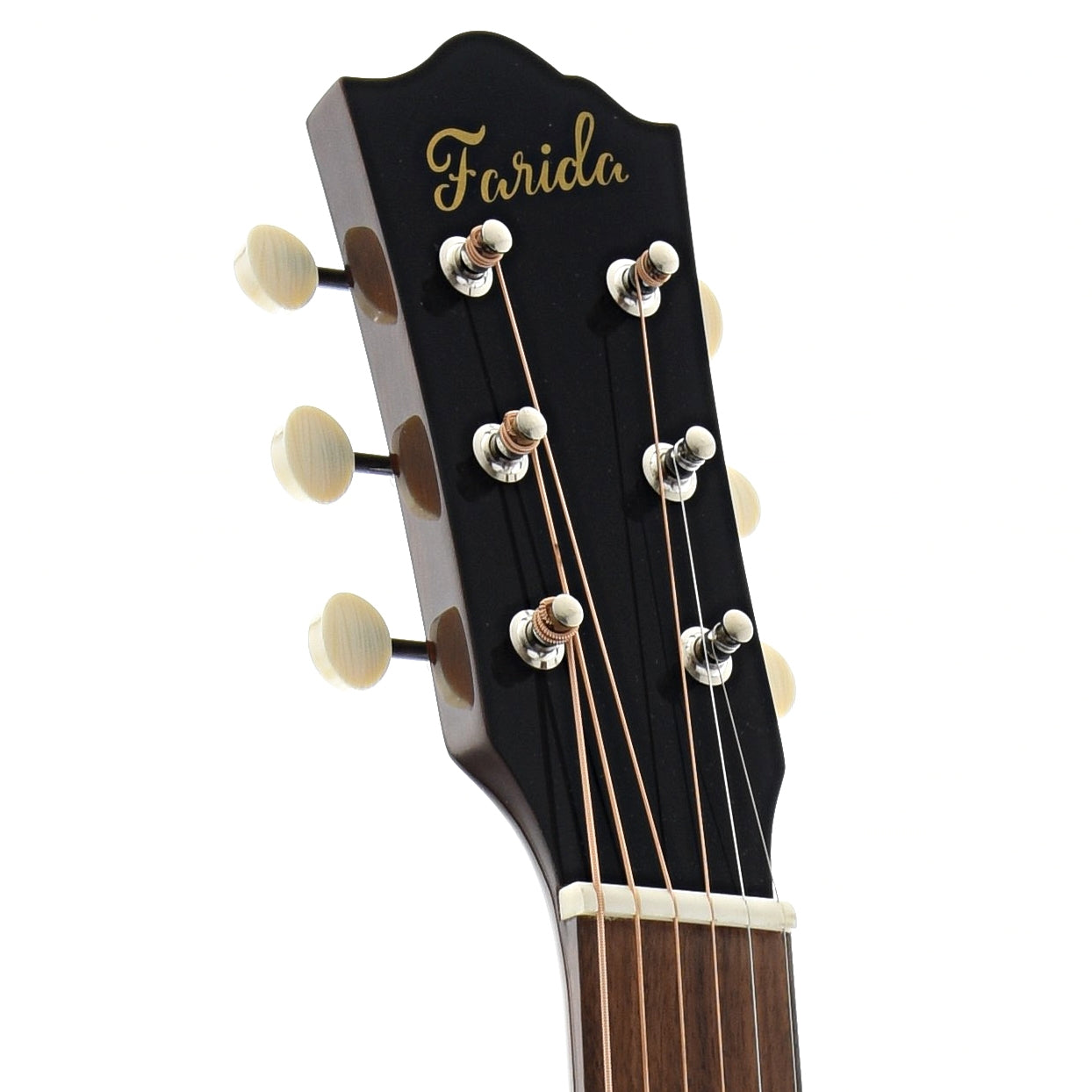 Image 6 of Farida Old Town Series OT-22 E Wide VBS Acoustic-Electric Guitar - SKU# OT22WE : Product Type Flat-top Guitars : Elderly Instruments