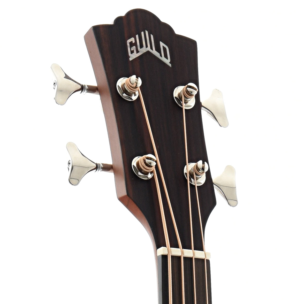 Image 7 of Guild B-240EF Archback Acoustic Fretless Bass Guitar - SKU# GAB240EF : Product Type Acoustic Bass Guitars : Elderly Instruments