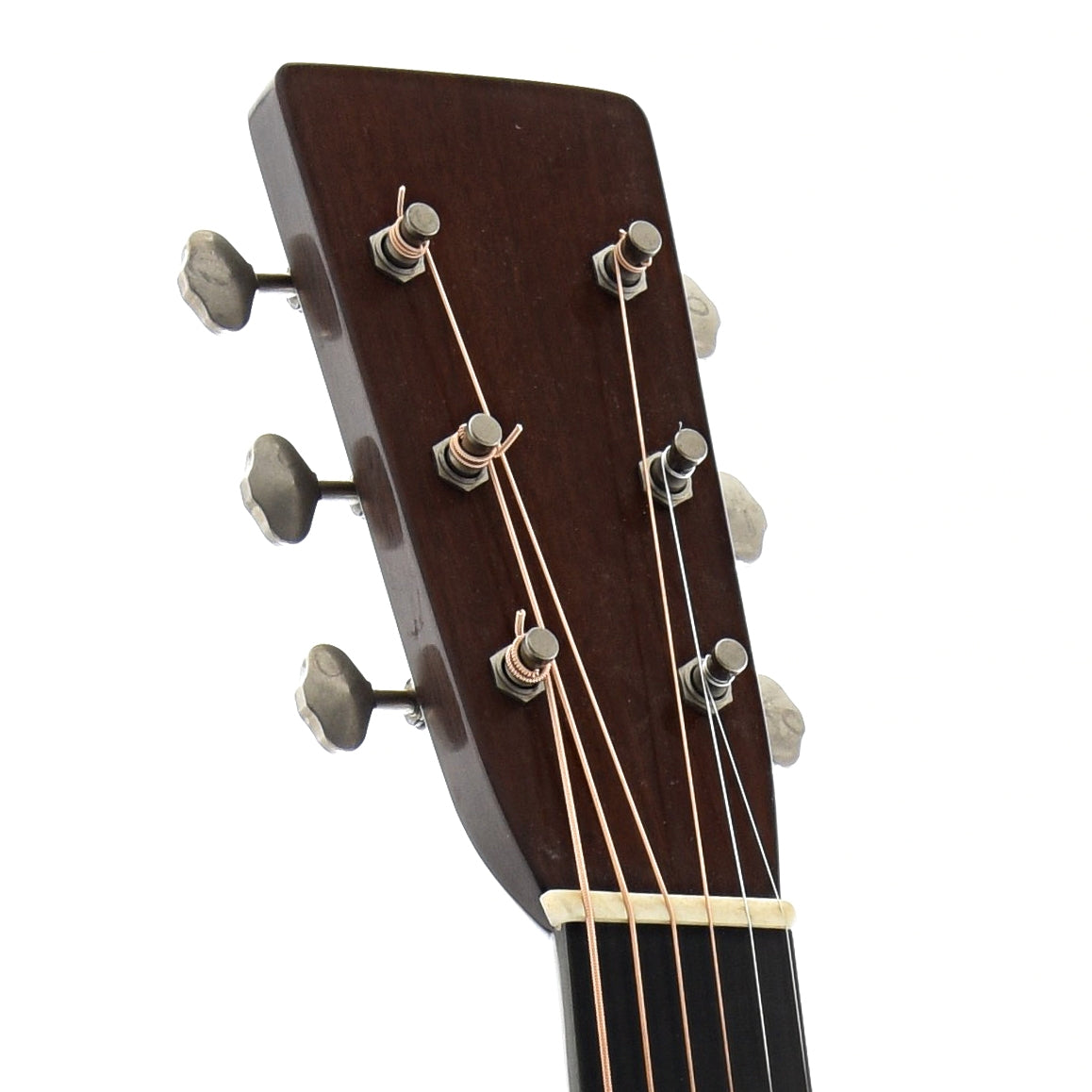 Image 6 of Pre-War Guitars Co. Herringbone OM Brazilian Rosewood, Level 1 Aging - SKU# PWOMBR : Product Type Flat-top Guitars : Elderly Instruments